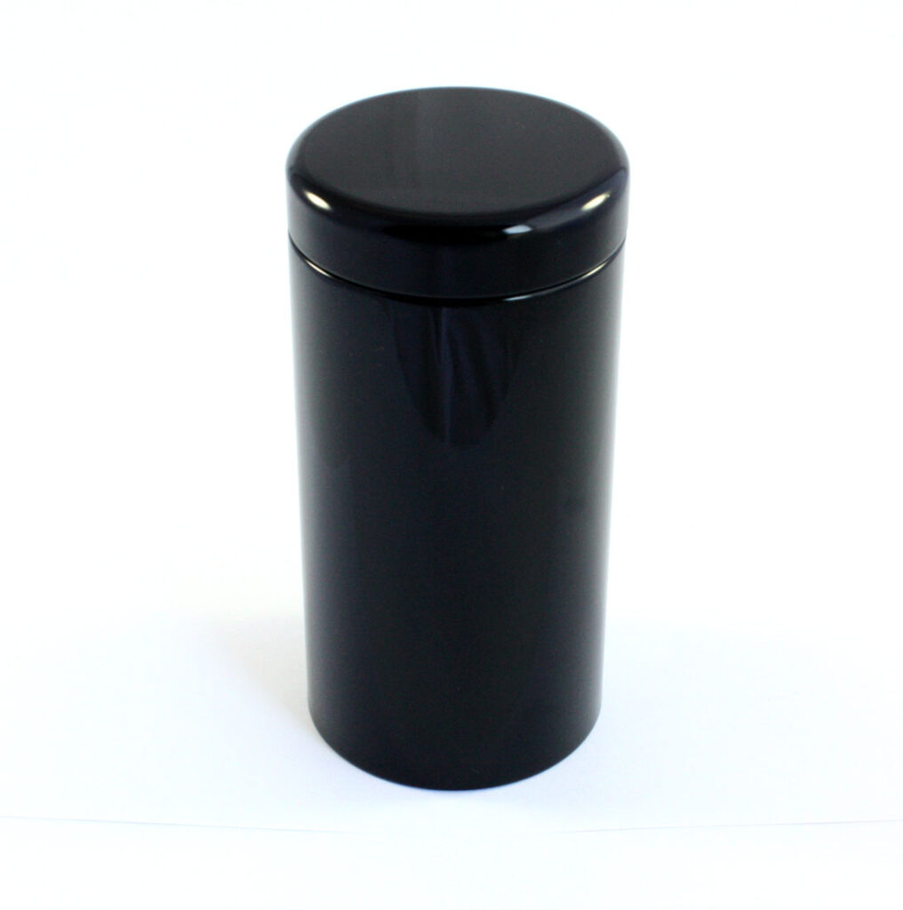 Small Black Tin